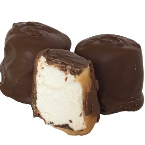 Caramel Covered Chocolate Marshmallows